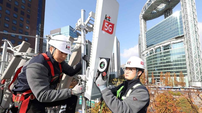 KT và các nhà mạng khác phủ sóng 5G tới 90% diện tích Hàn Quốc