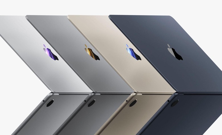 MacBook Air M2 có nhiều màu sắc lựa chọn