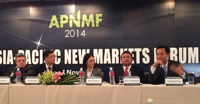 Ông Trần Văn Dũng, Chủ tịch kiêm TGĐ HNX tham dự Diễn đàn thị trường mới Châu Á – Thái Bình Dương lần thứ 10.