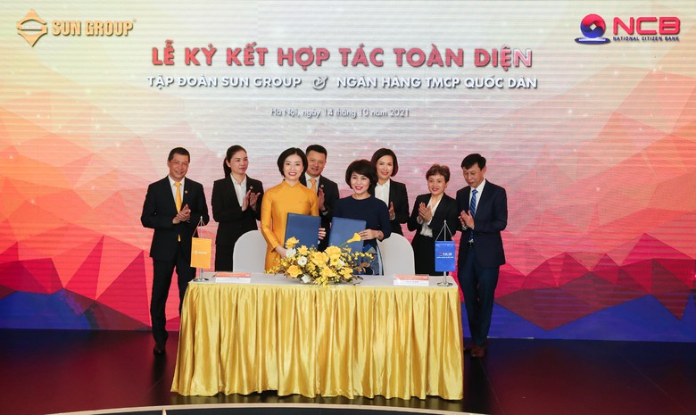 Sun Group và NCB ký kết thỏa thuận hợp tác toàn diện.