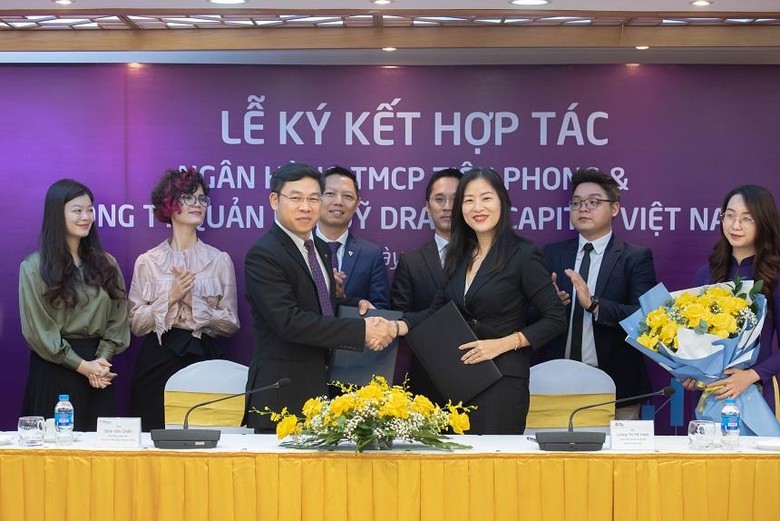 Lễ ký kết hợp tác giữa TPBank và Dragon Capital.